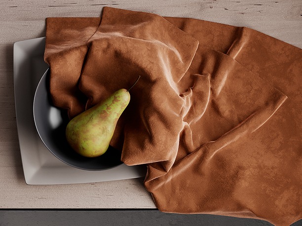 3D Pear Decor