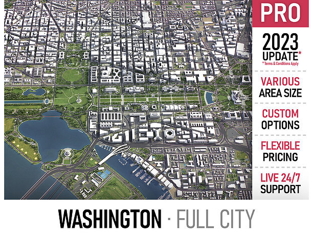 Washington 3D model