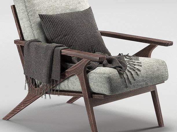 3D Otio Lounge Chair 2