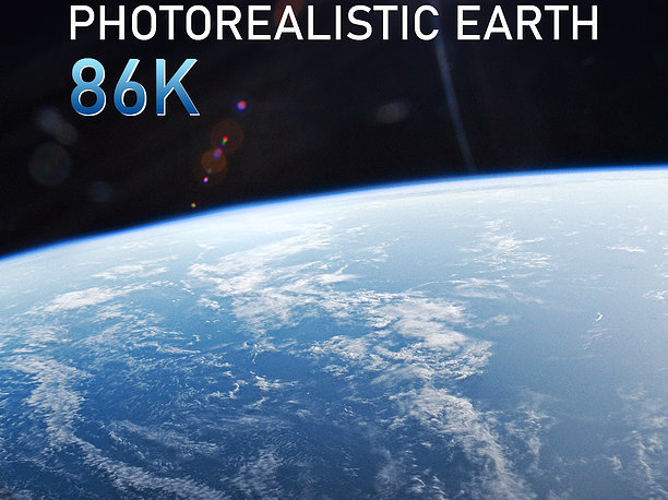 3D model Earth 86k
