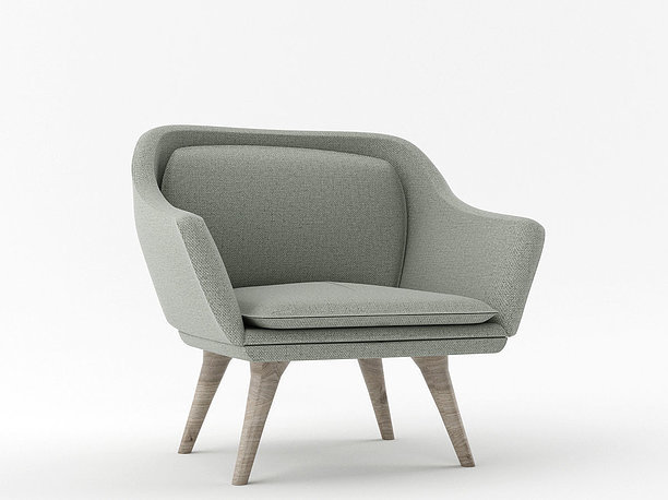 3D furniture interior ARMCHAIR