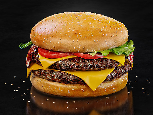 Double Cheeseburger HQ 3D