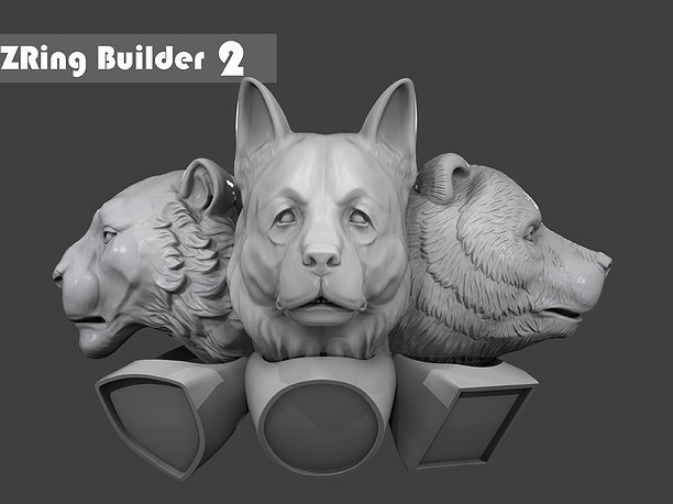 Zring Builder 2 modeling 3D model