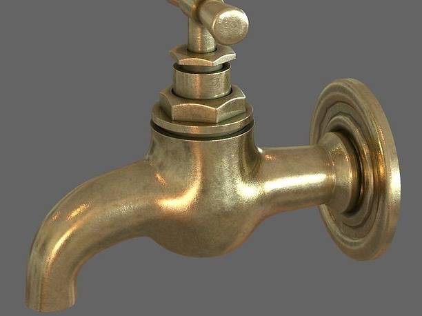 Classic Tap 3D model
