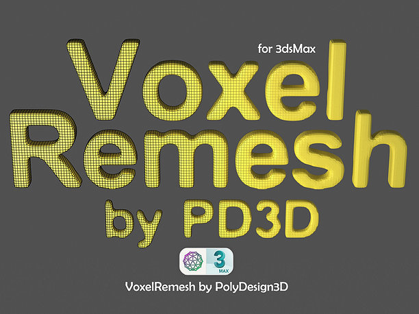 tool Voxel Remesh for 3dsMax