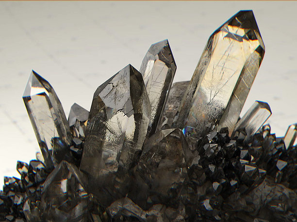 3D asset Crystal Model Kit - 6 Types