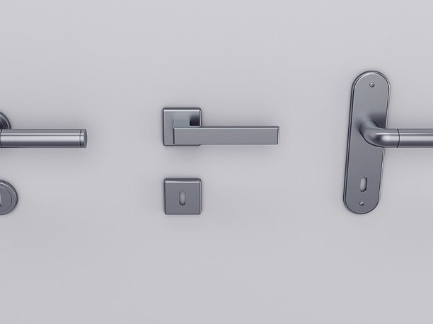 Door handles set 3D