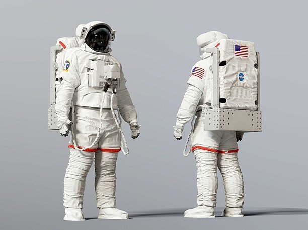 3D model SPACESUIT Astronaut EMU SAFER
