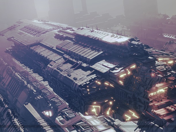 Heavy Space Carrier fi 3D
