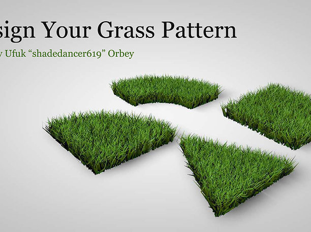 Grass Patterns 3D