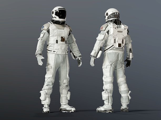 SPACESUIT Interstellar 3D