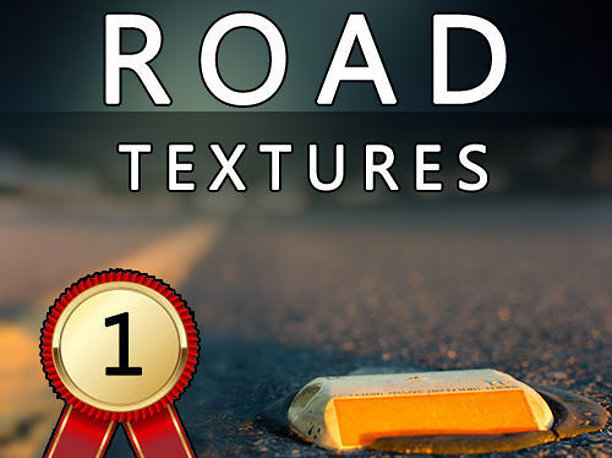 3D model ROAD Textures Pack HD