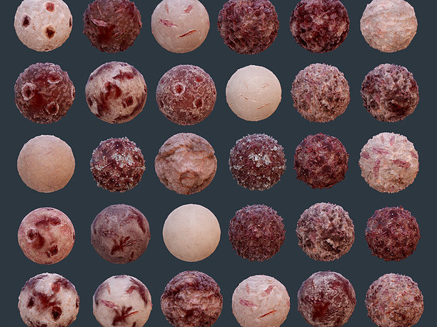 3D model 30 Horror Gore Skin Seamless PBR Texture Pack