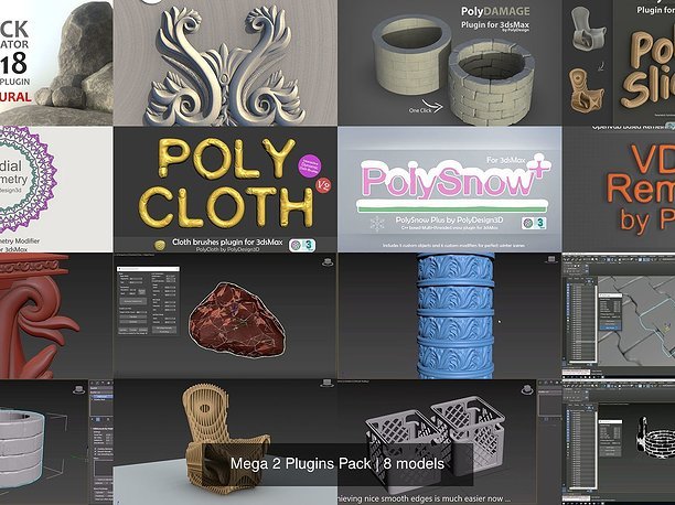 3D model Mega 2 Plugins Pack
