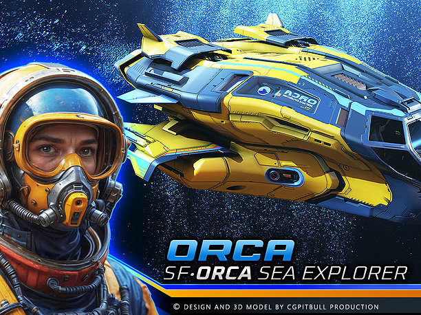 SF - ORCA Explorer 3D asset