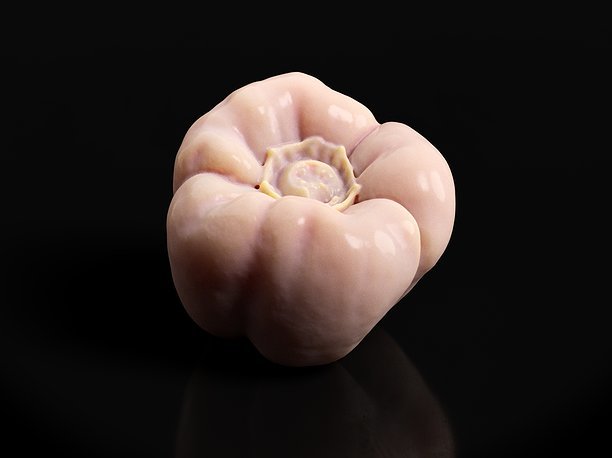 3D printable model Pepper - scan