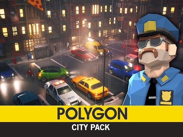 3D model POLYGON - City Pack
