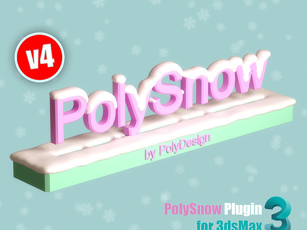 PolySnow V4 for 3dsmax