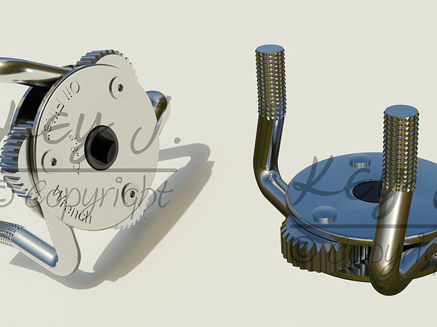 3D model Oil filter wrench