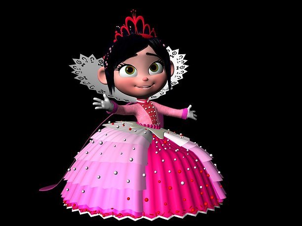 Princess Vanellope von Schweetz 3D