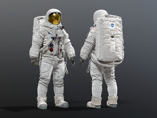 SPACESUIT Moon APOLLO 11 3D model