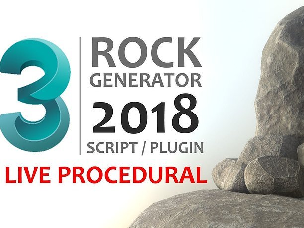 3D model Rock Generator v2 2018