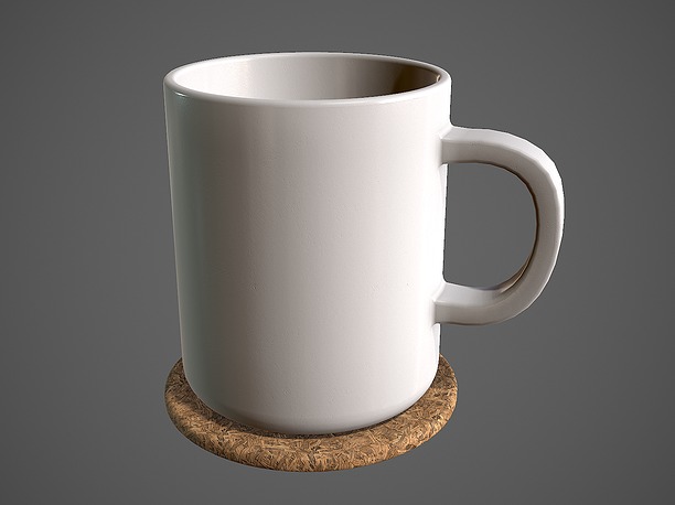 3D model Coffee Mug Porcelain