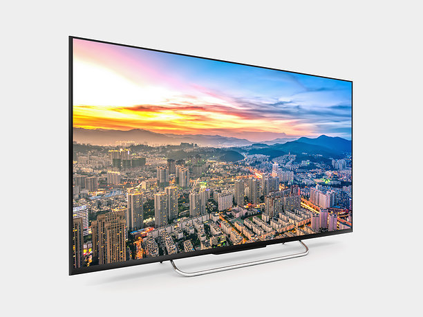 Smart TV 3D model living