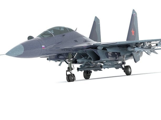 3D model sukhoi fighter jet f15 f16