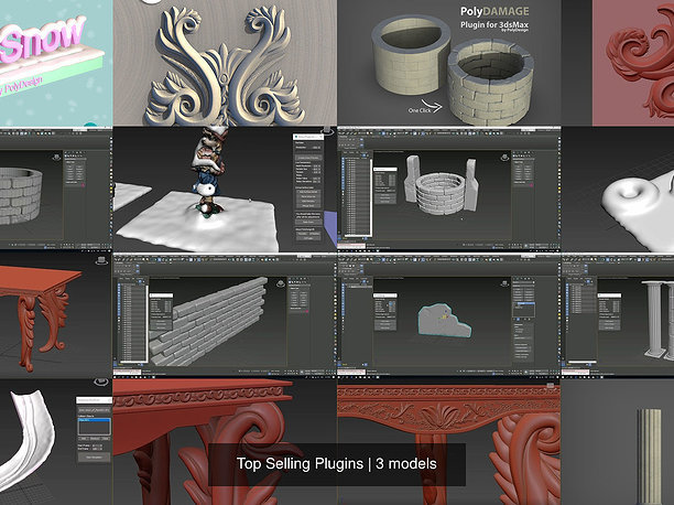 3D Top Selling Plugins