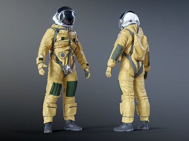 FLIGHT SUIT U2 Pilot 3D