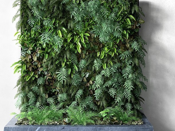 Vertical Garden 1 3D model