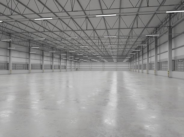 Warehouse Interior 9 3D asset low-poly